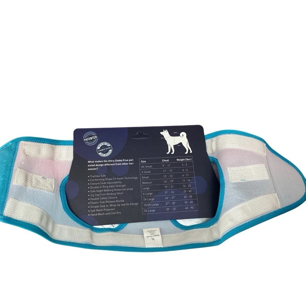 Doggie‎ Design|American River Choke Free Dog Harness|Ombre - Sugar Plum| LARGE